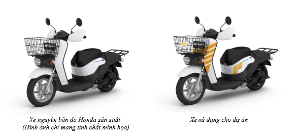 Honda việt nam triển khai dự án sử dụng xe điện giao hàng cùng bưu điện việt nam - 10