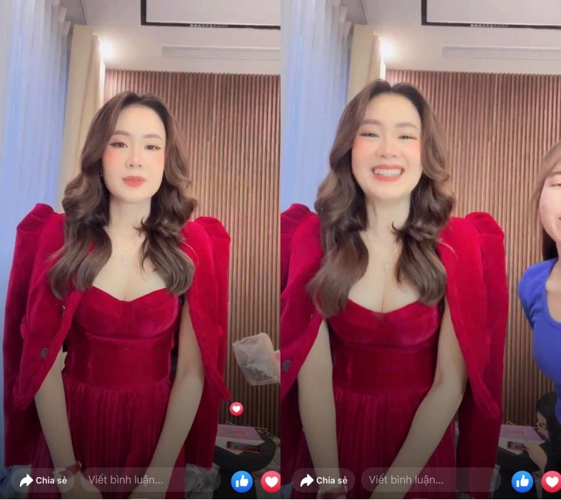 Hồng diễm diện áo cổ rộng khoe thềm ngực lụa là hồng đăng khen xinh làm dân tình bấn loạn - 3