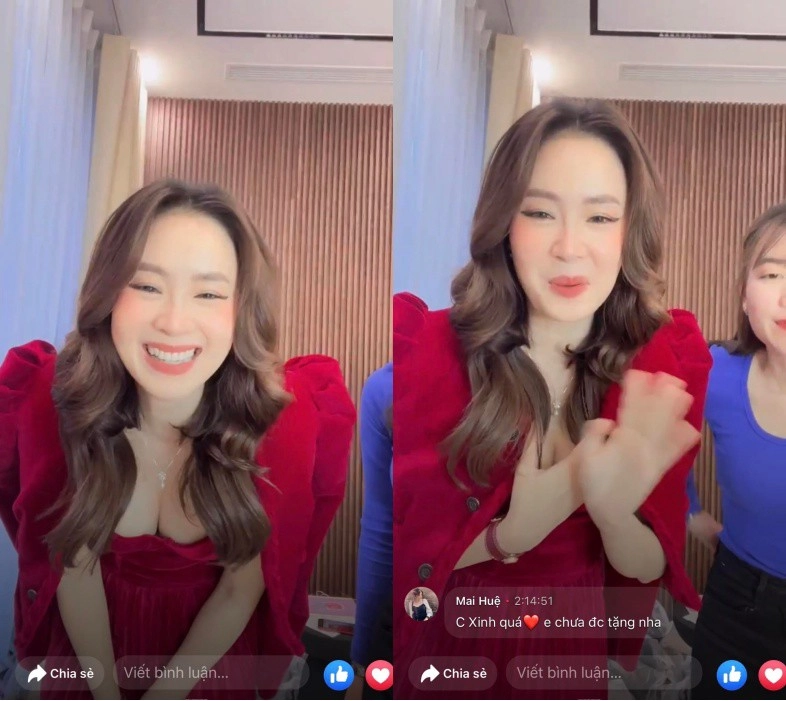 Hồng diễm diện áo cổ rộng khoe thềm ngực lụa là hồng đăng khen xinh làm dân tình bấn loạn - 4