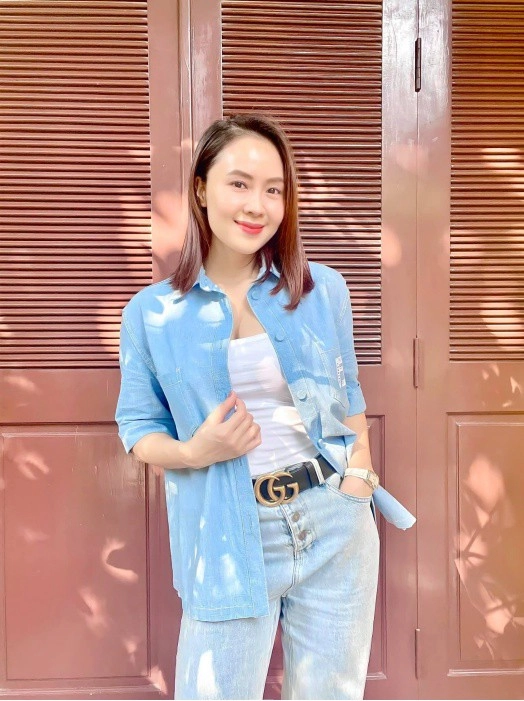 Hồng diễm diện áo cổ rộng khoe thềm ngực lụa là hồng đăng khen xinh làm dân tình bấn loạn - 10