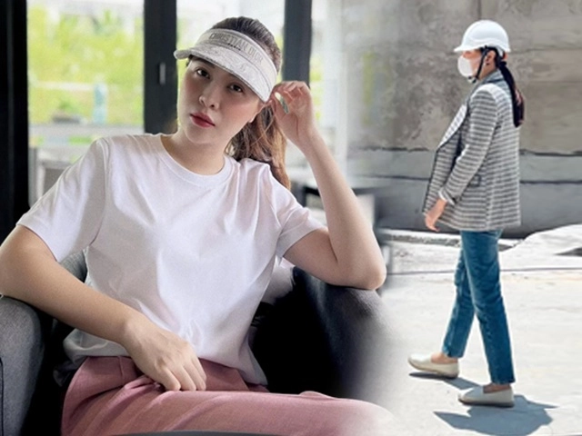Hồng diễm mặc đồ bơi cưỡi mô-tô trên biển bốc hơn đồ đi bar trong hướng dương ngược nắng - 9
