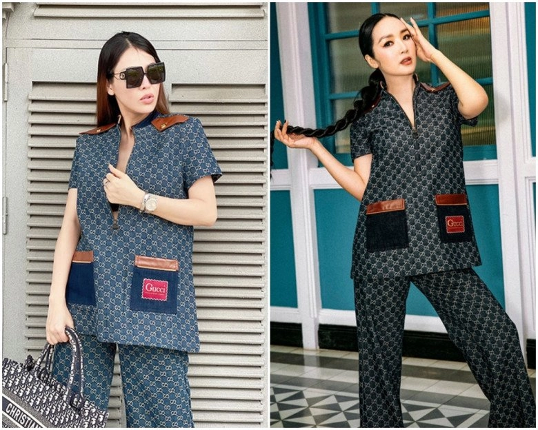 Hồng diễm sắm quần 30 triệu đụng hàng loạt người đẹp tung chiêu hô biến chân dài - 13