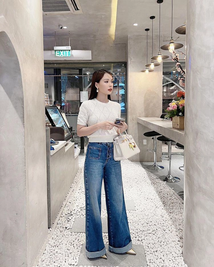 Hotgirl có tài sản hơn 50 tỷ diện chiếc quần đi làm chị em công sở chỉ muốn mua theo - 12