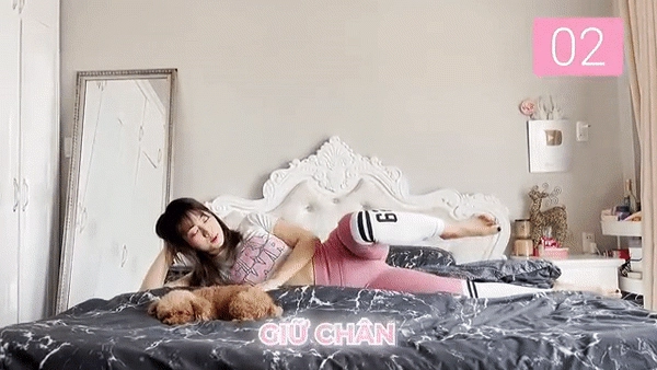 Hotgirl lê bống cứ lên giường luyện cơ là làm dân tình đứng ngồi không yên - 20