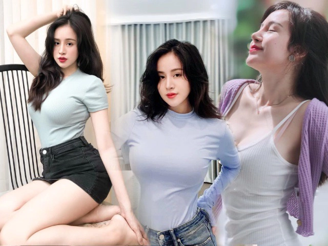 Hotgirl mặc hở khoe cặp tâm hồn trắng nõn dân mạng nhìn mà thấy thương chiếc áo - 12