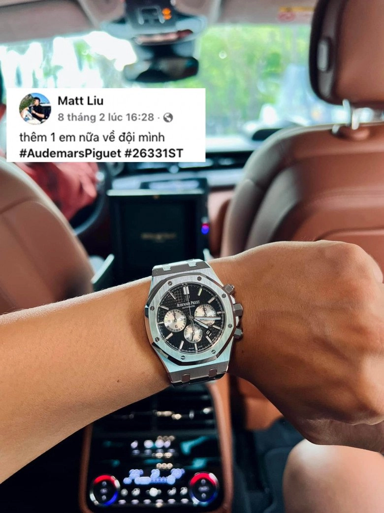 Hương giang comeback chưa lâu matt liu liên tục tậu đồng hồ giá trị bằng mấy chiếc hermes cộng lại - 2