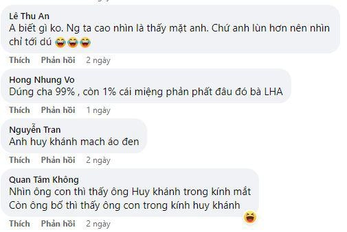 Huy khánhkhoe giống nhau y hệt với con trai 17 tuổi cao 1m8 hìnhảnh phản chiếu ở mắt kính khác hẳn - 3