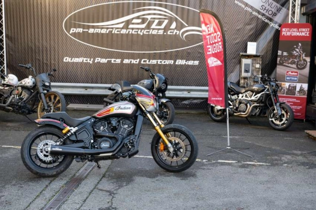 Indian scout rogue độ bởi hardnine choppers - 15