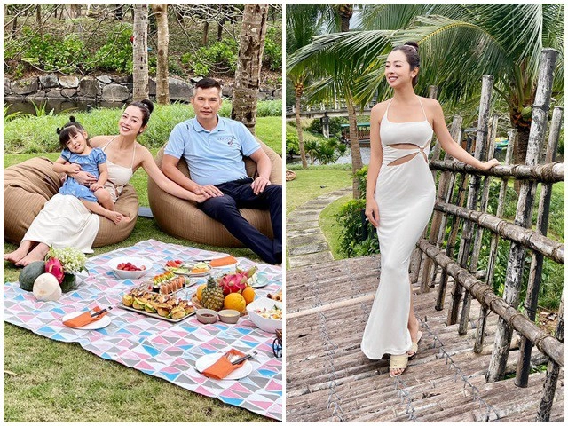 Jennifer phạm 35 tuổi sinh con thứ 4 vớichồng doanh nhân em bé giờ là bản sao của bố - 15