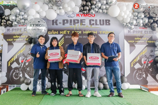 K - pipe club họp mặt chúc mừng kymco k-pipe 50 ra mắt màu mới - 20