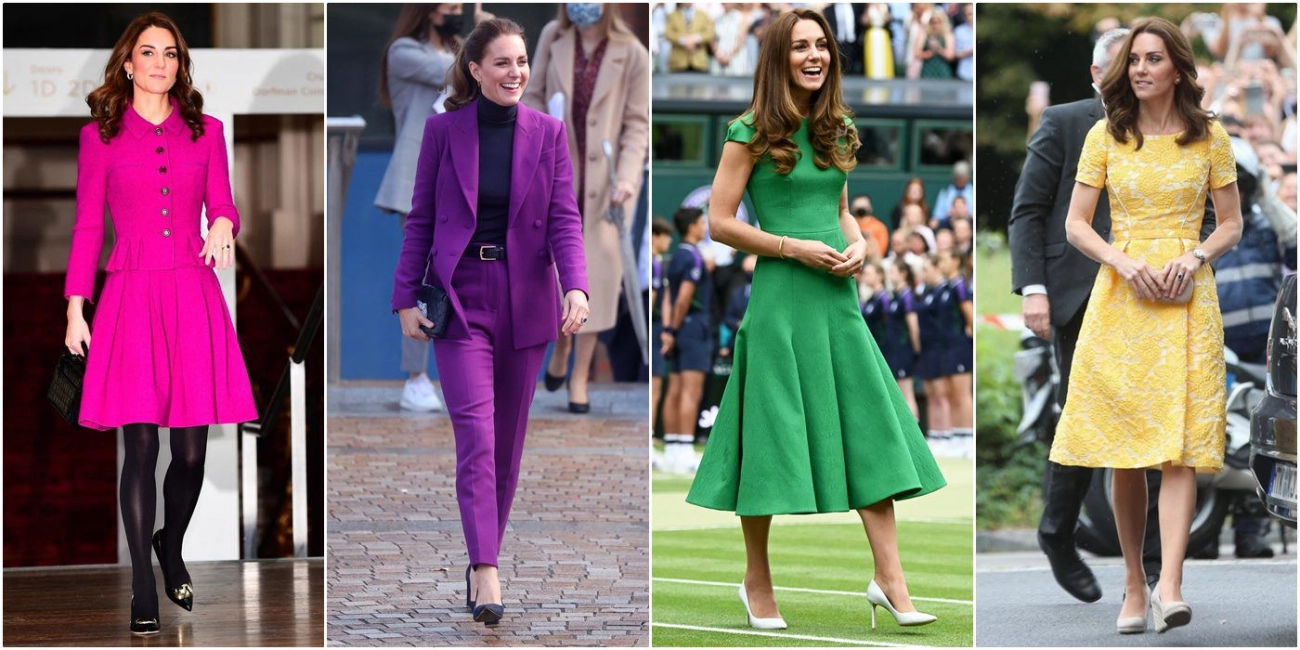 Kate middleton mặc váy đầm đỏ rực mà không lố hội chị em u40-u50 học diện giáng sinh chuẩn bài - 1