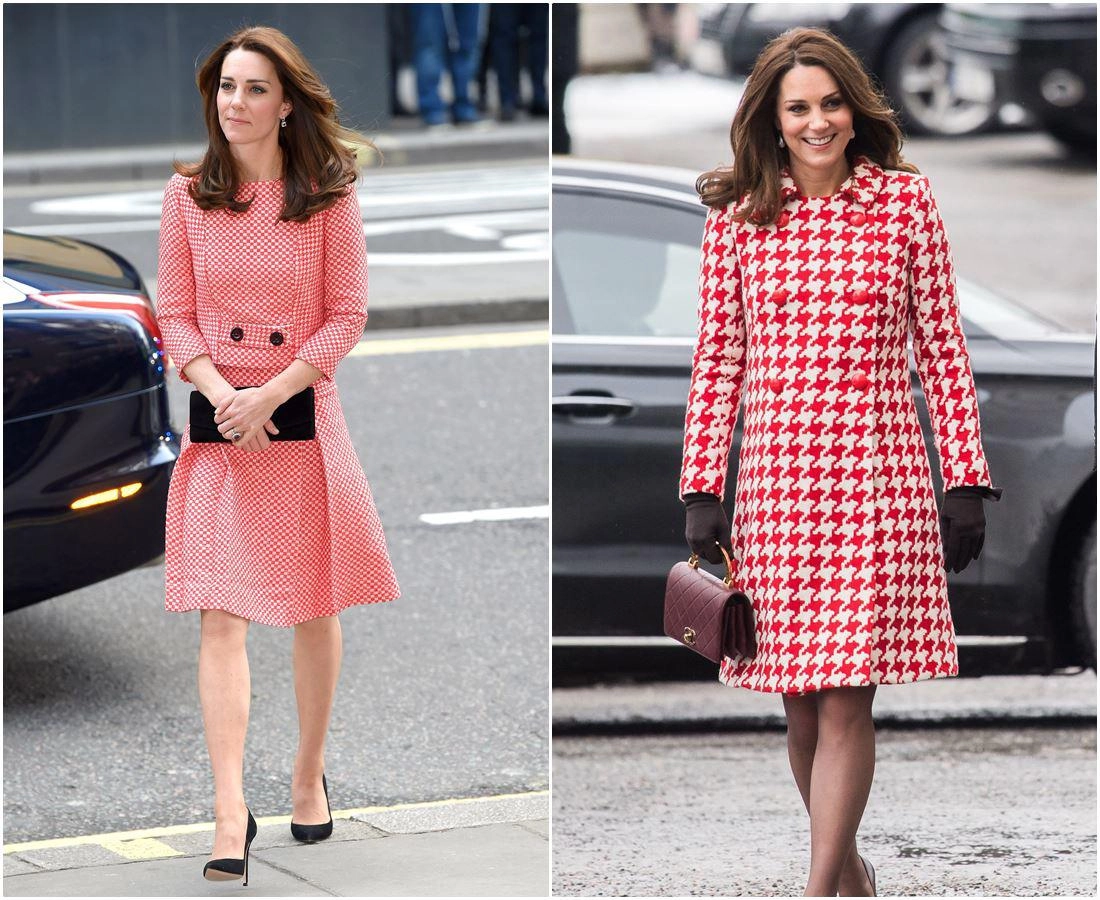 Kate middleton mặc váy đầm đỏ rực mà không lố hội chị em u40-u50 học diện giáng sinh chuẩn bài - 9