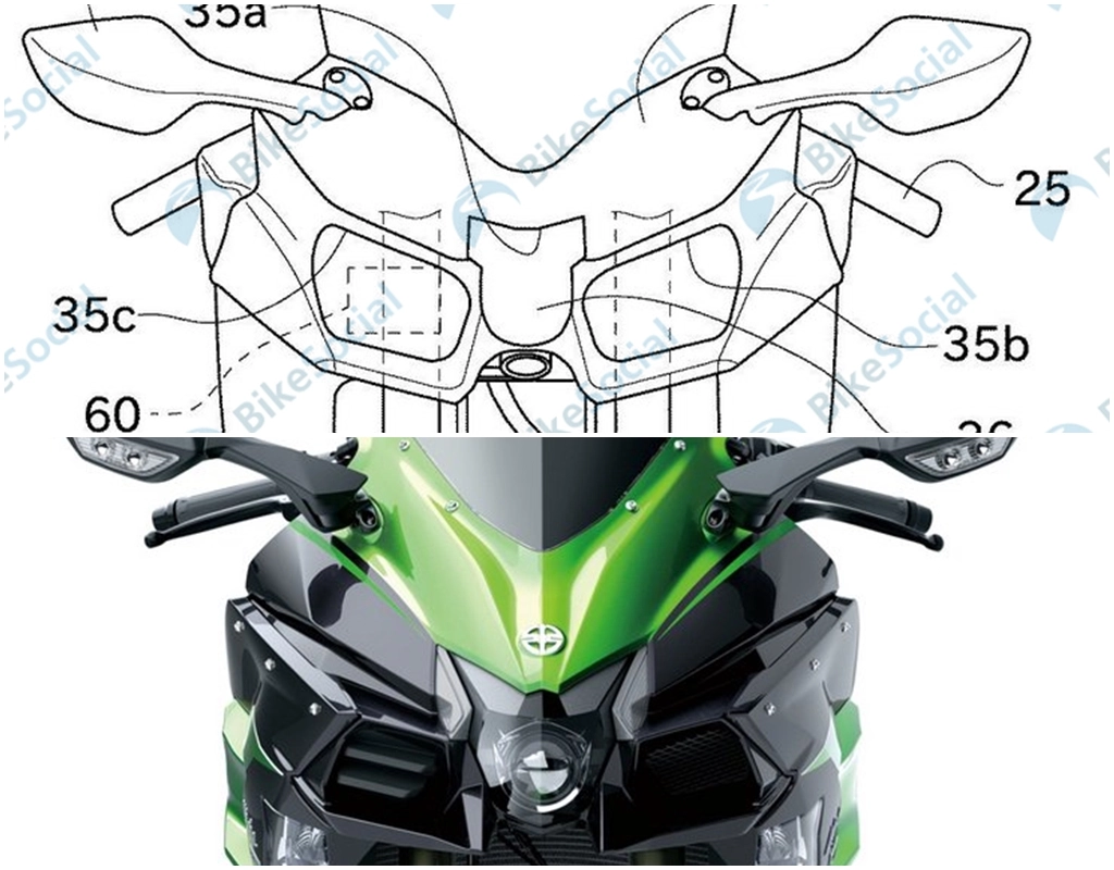 Kawasaki đăng ký sáng chế kiểm soát hành trình cho ninja h2 sx 2021 - 1