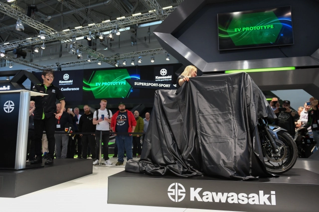 Kawasaki ev prototype lộ diện tại sự kiện intermot 2022 - 2