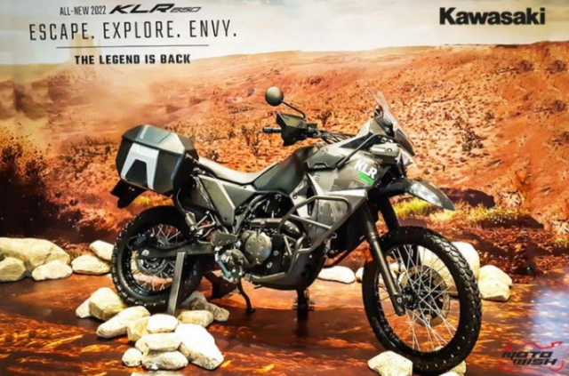 Kawasaki klr650 adventure chính thức trình làng - 3