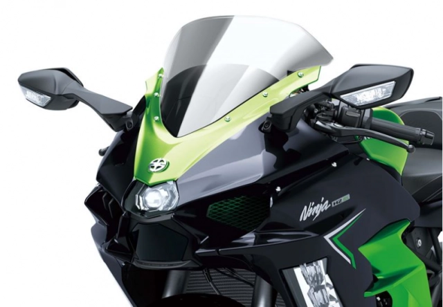 Kawasaki ninja h2 sx và ninja sx se 2022 được lột xác trong năm mới - 1