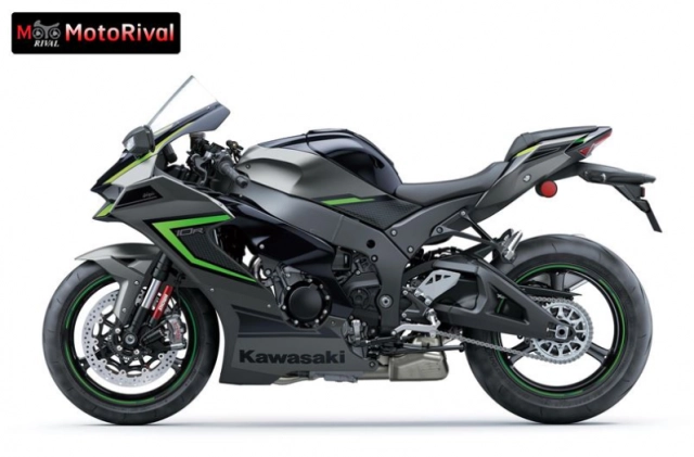 Kawasaki ninja zx-10r 2022 tiếp tục ra mắt phiên bản màu mới lạ vô cùng - 2