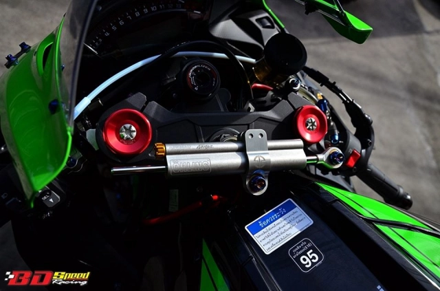 Kawasaki ninja zx-10r độ đẹp mê hồn với loạt trang bị đường đua - 6