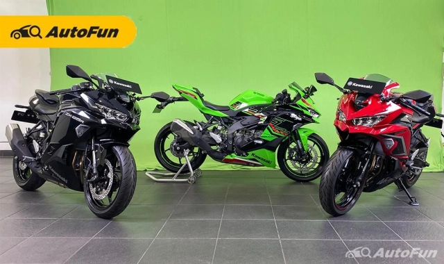 Kawasaki ninja zx-25r 2023 trình làng - nâng cấp màn hình màu kết nối thông minh - 1