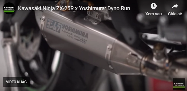 Kawasaki ninja zx-25r chạy dyno thét ra lửa - 1