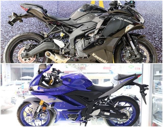 Kawasaki ninja zx-25r và yamaha r3 trên bàn cân thông số - 1