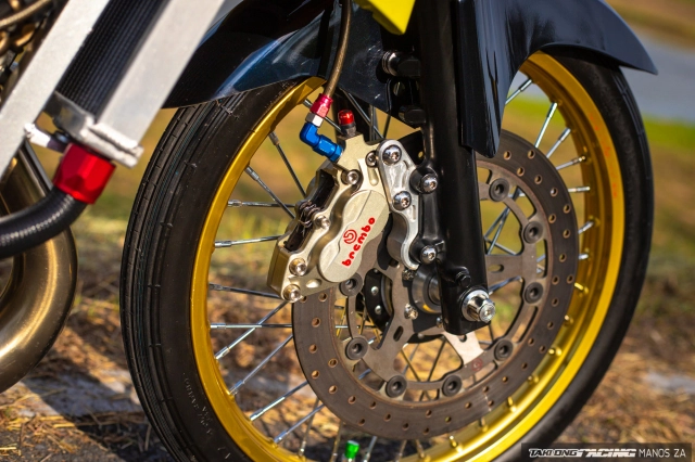 Kawasaki serpico 150 sở hữu diện mạo vàng kim đẹp đến phát mê - 9