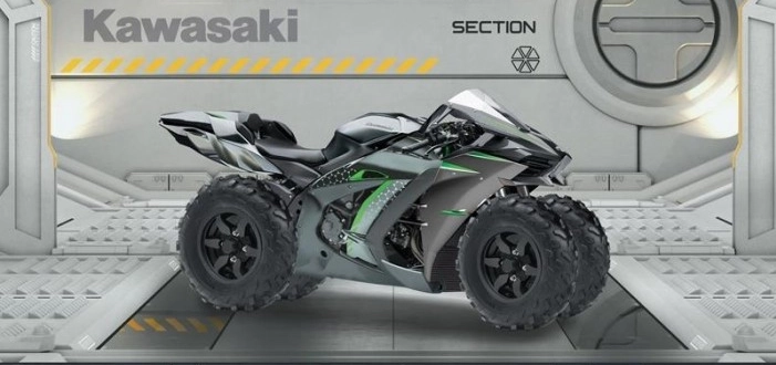 Kawasaki tiết lộ dự án tsu-6 mô tô 4 bánh lên mặt trăng trong năm 2030 - 1
