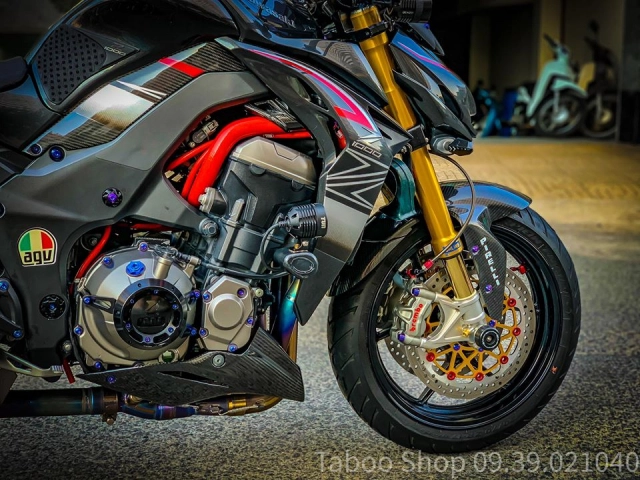 Kawasaki z1000 độ hết bài với dàn trang bị đắt đỏ của biker việt - 14