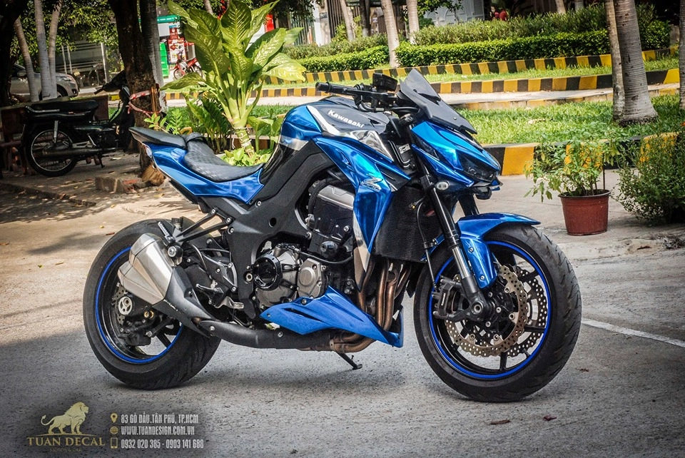 Kawasaki z1000 lột xác chuẩn không cần chỉnh - 1