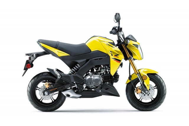 Kawasaki z125 pro 2022 - đàn em z1000 ra mắt với giá gấp 15 lần ex 155 - 3