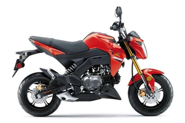 Kawasaki z125 pro ra mắt phiên bản mới chứng minh ta là vua lì đòn - 3