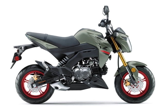 Kawasaki z125 pro ra mắt phiên bản mới chứng minh ta là vua lì đòn - 4