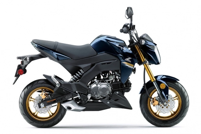 Kawasaki z125 pro ra mắt phiên bản mới chứng minh ta là vua lì đòn - 5