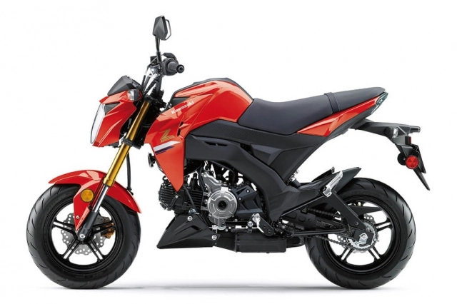 Kawasaki z125 pro ra mắt phiên bản mới chứng minh ta là vua lì đòn - 7