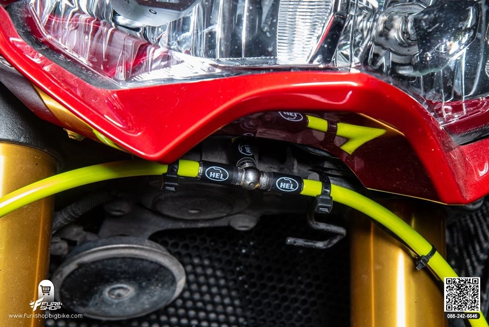 Kawasaki z900 độ tối ưu trong diện mạo đỏ nổi bật - 5