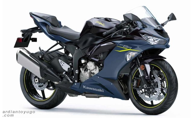 Kawasaki zx-6r 2022 lộ diện phiên bản màu sắc hoàn toàn mới - 1