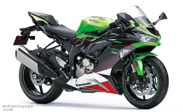 Kawasaki zx-6r 2022 lộ diện phiên bản màu sắc hoàn toàn mới - 3