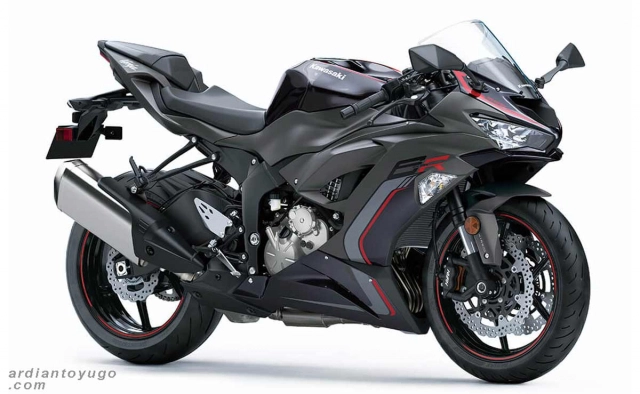 Kawasaki zx-6r 2022 lộ diện phiên bản màu sắc hoàn toàn mới - 4