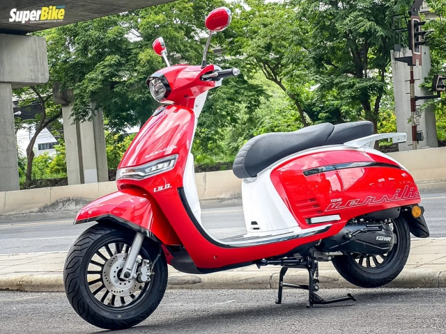 Keeway versilia 150 - diện mạo sang như vespa mà giá chỉ gấp đôi wave a - 10