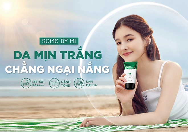 Kem chống nắng thế hệ mới chống nắng mạnh kiềm dầu làm dịu da và kết cấu nhẹ mặt - 1