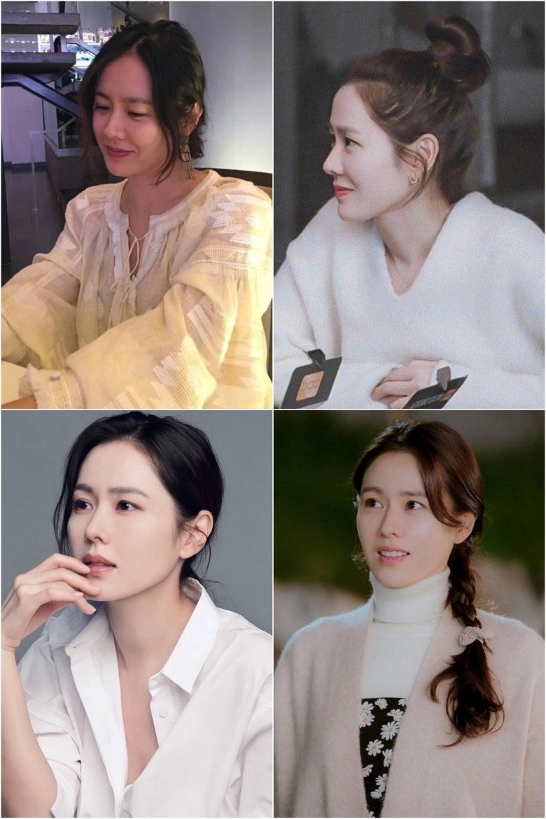 Khác hẳn song hye kyo càng cắt ngắn càng sang son ye jin chỉ để tóc dài mới đẹp nhất - 12