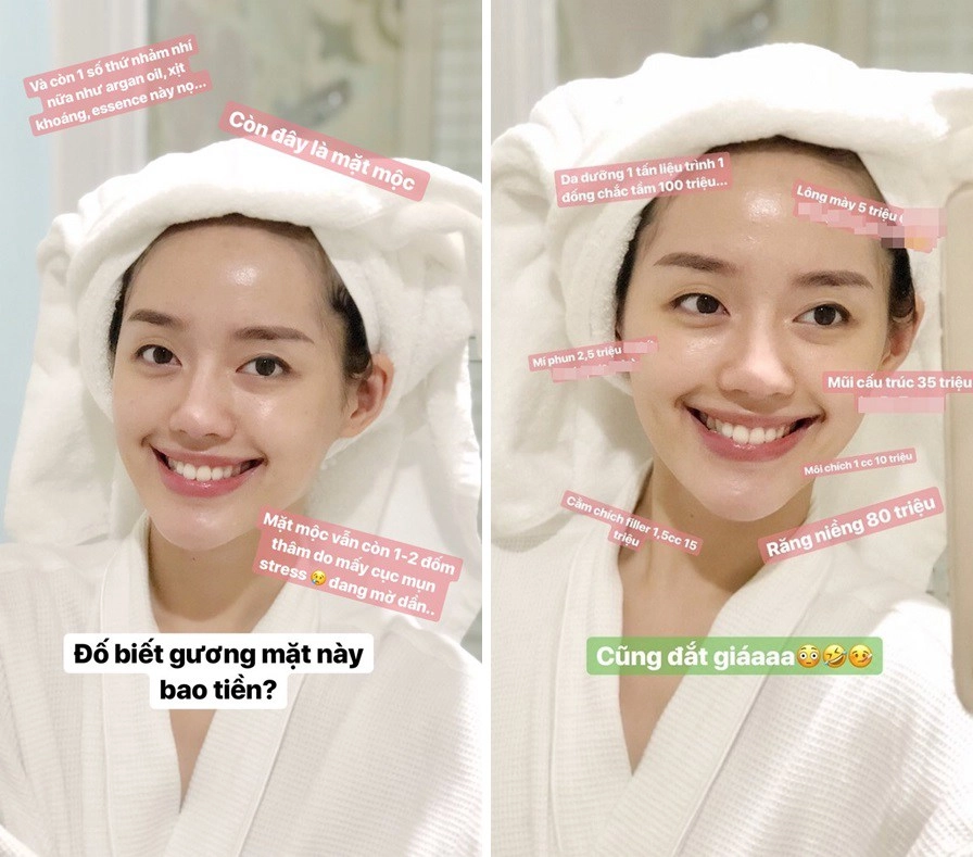 Khánh linh cố gắng skincare ăn sạch hết sức nhưng mặt vẫn bung mụn và lí do là - 1