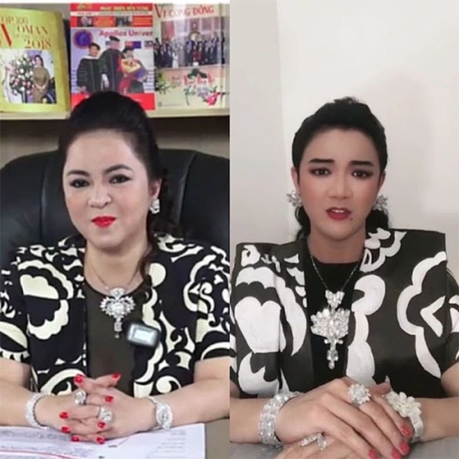 Khi bà phương hằng đụng phải bản sao váy áo hột xoàn độc nhất cũng như hàng chợ - 9