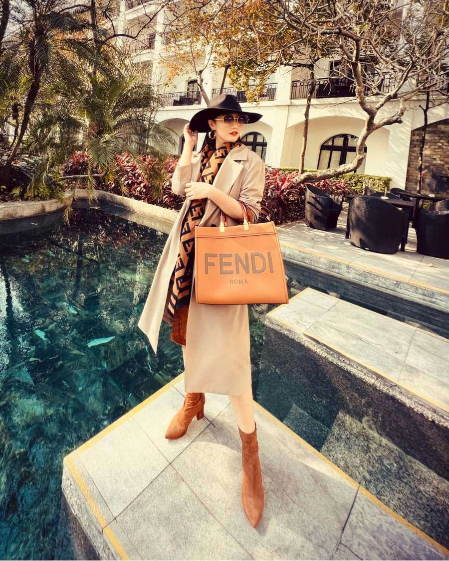 Khi đại gia kim cương đi đóng phim lã thanh huyền đem cả kinh đô thời trang vào vai diễn - 5
