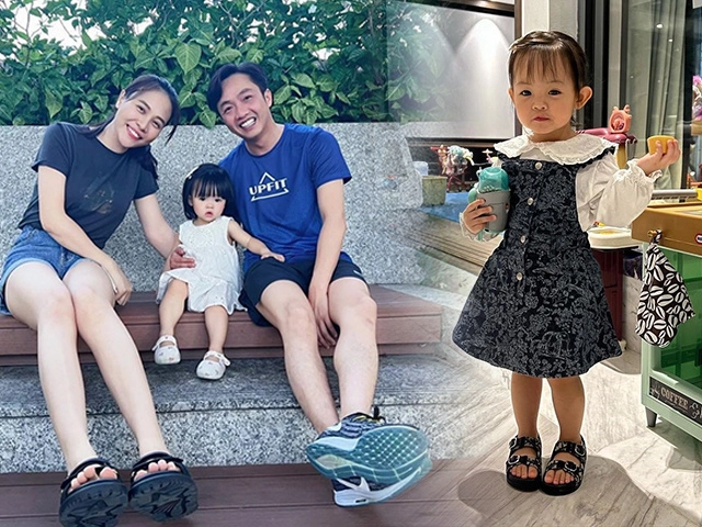 Khi hội nhóc tì mượn cao gót của mẹ con gái khánh thi tạo dáng điệu nghệ con trai lệ quyên gây cười - 11