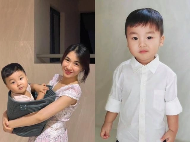 Khoe con trai giống mẹ như 2 giọt nước hoà minzy liền nhận phản bác dồn dập - 15