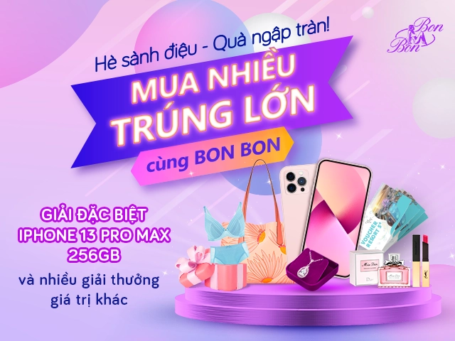 Khỏe xinh mùa hè săn quà tặng xịn từ bon bon - 3