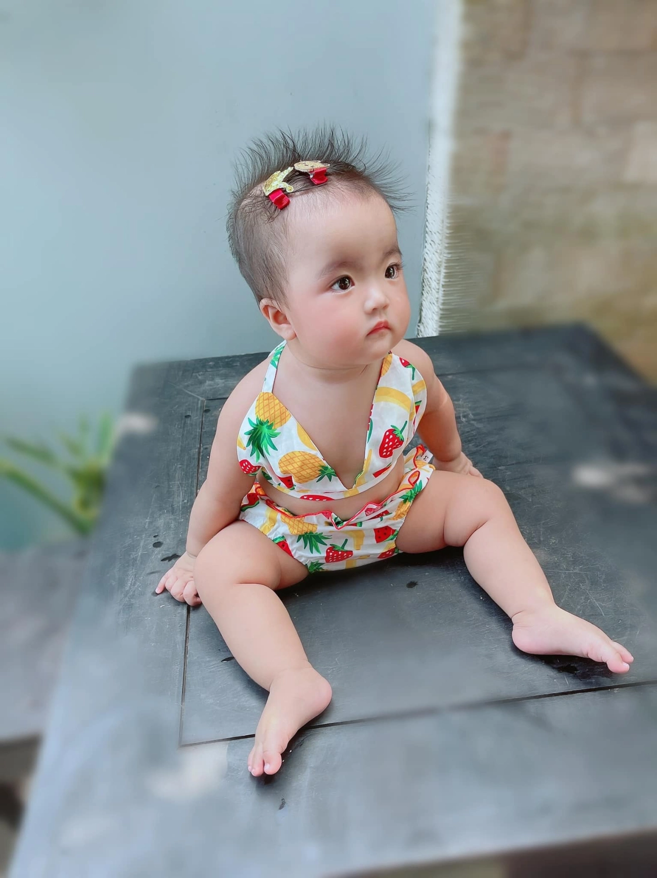 Không còn chưng bộ mặt đi đánh ghen con gái mạc văn khoa cười tươi hết cỡ với bố mẹ - 13