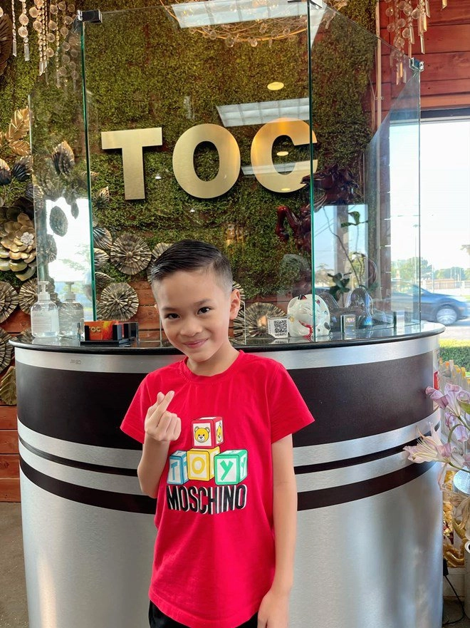 Không nhận ra jacky minh trí 10 tuổi lớn như thanh niên nhiều nét giống em gái thanh thảo - 2