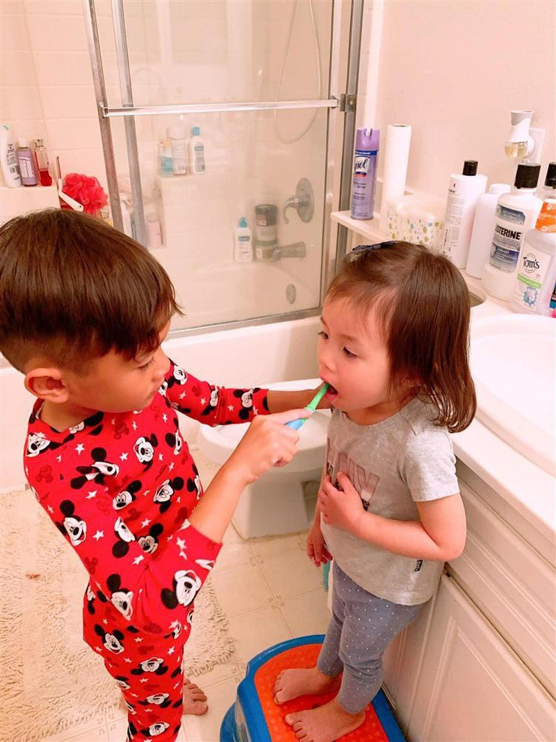 Không nhận ra jacky minh trí 10 tuổi lớn như thanh niên nhiều nét giống em gái thanh thảo - 9